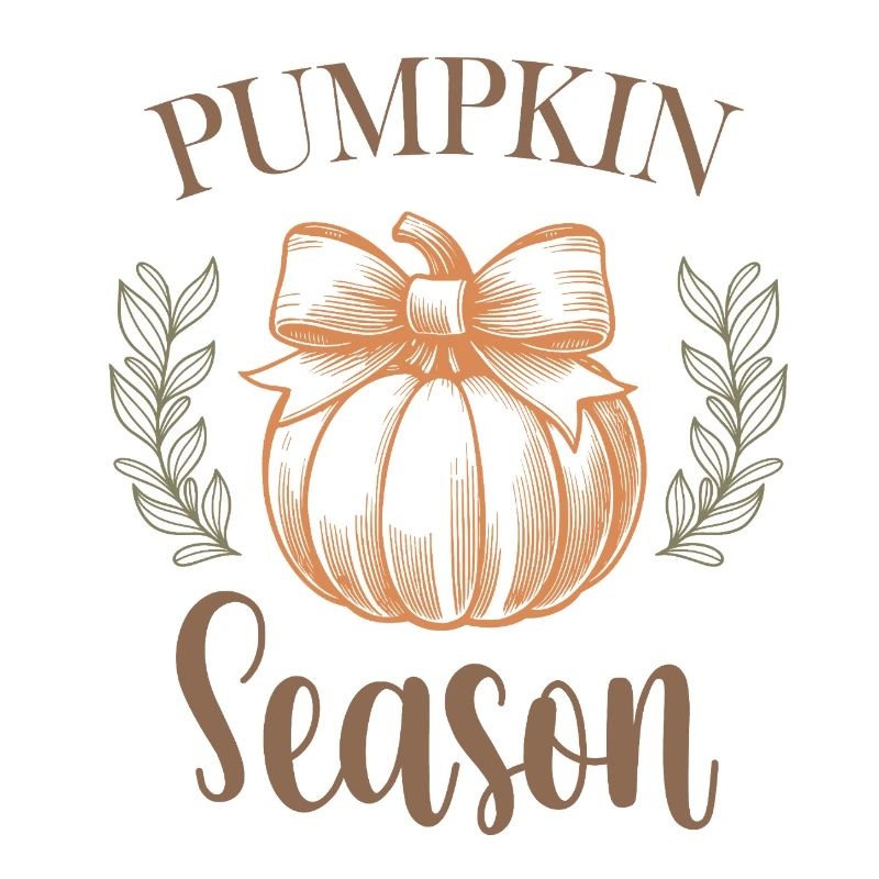 Conception de script de saison de citrouille pour les vacances
