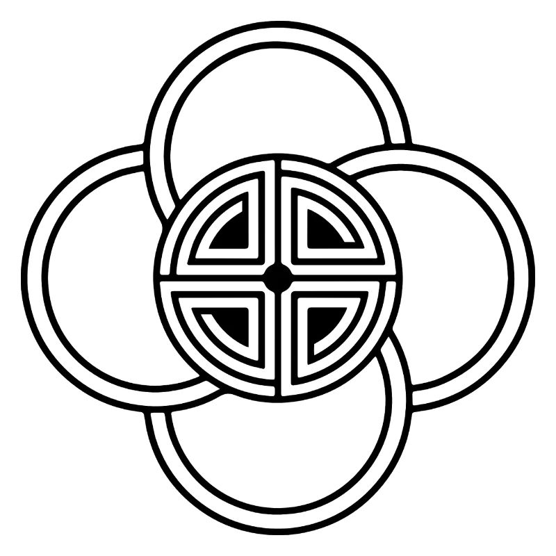 Conception de noeud d’harmonie sacrée