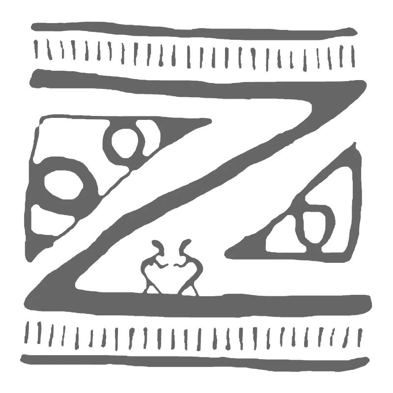 Abstract Geometric Maori Art Pattern