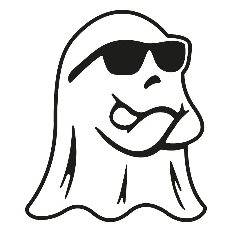 Cool Ghost with Sunglasses – Halloween