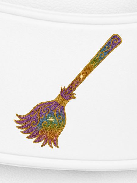 Rainbow Glitter Broom Magic
