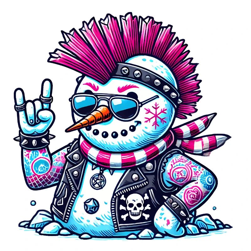 Punk Schneemann