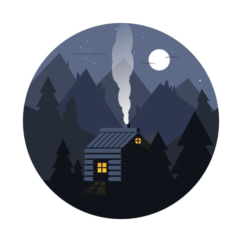 Cabane Nightfall à Pines