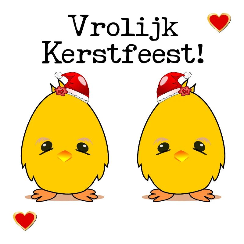 Frohe Weihnachtsküken