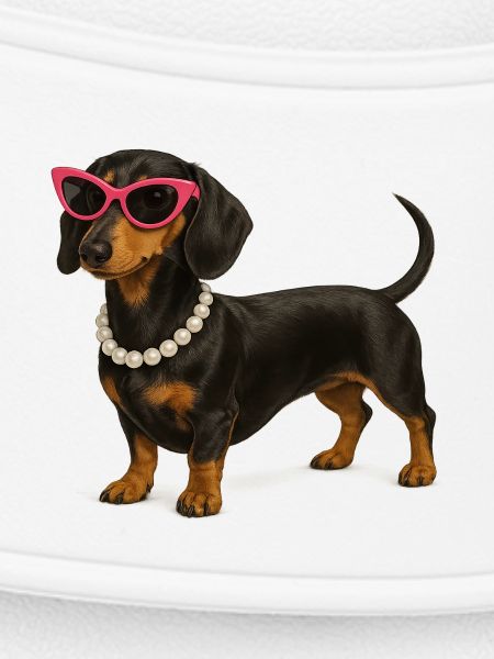 Dackel Diva Pink Sonnenbrille