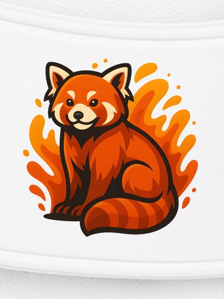 Brennender Roter Panda