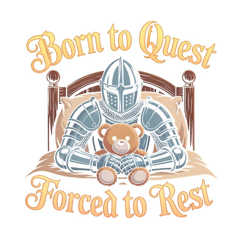 Born to Quest, forced to Rest - Funny Medieval