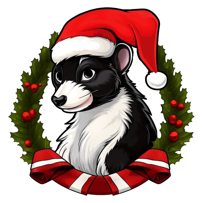 Skunk Père Noël