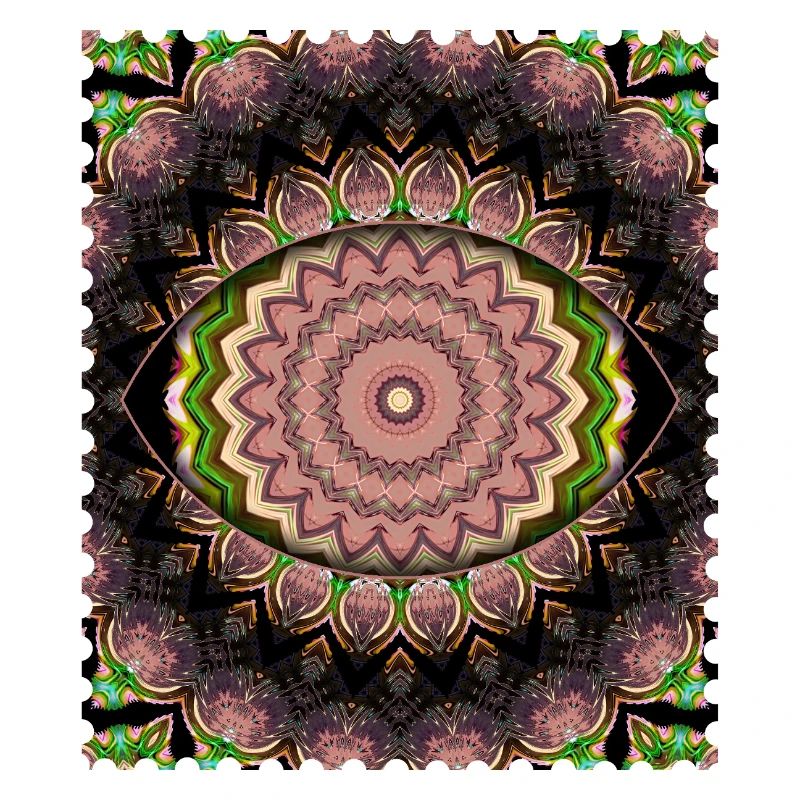 Cascade de Fleurs de Mandala