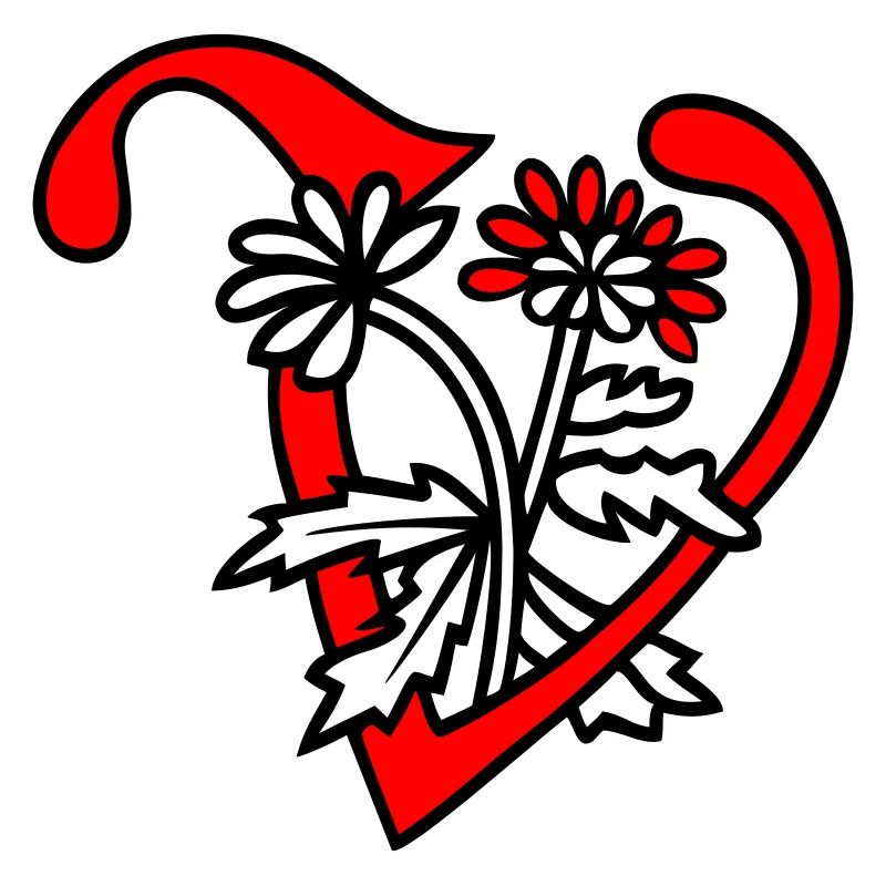 Buchstabe V Initiale
