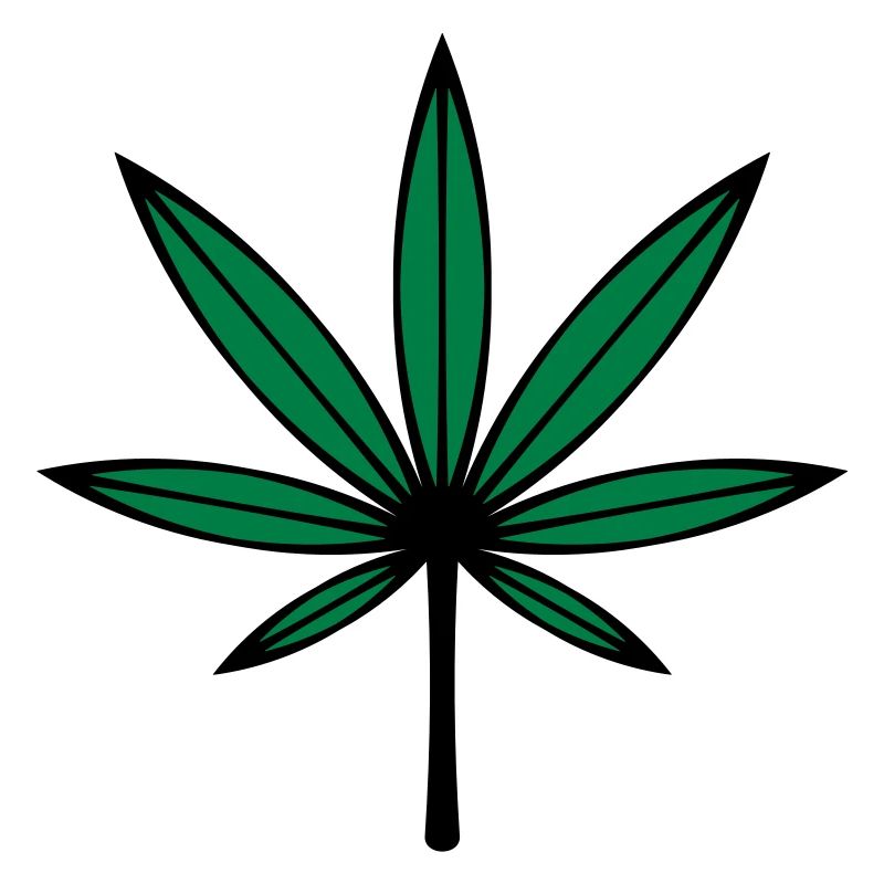 Cannabis / Marijuana / Hemp Leaf (2C)