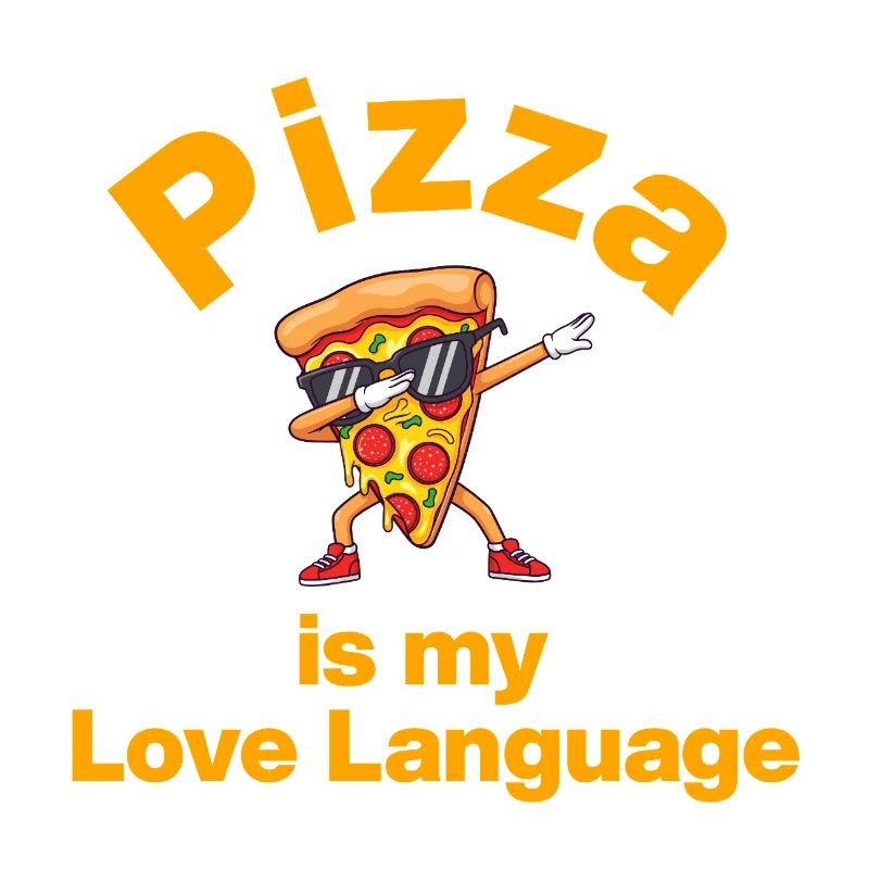 La pizza est mon langage de l’amour, l’amoureuse de la pizza, le fromage