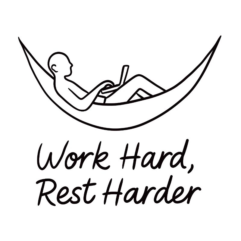 Work Hard Rest Harder Hammock