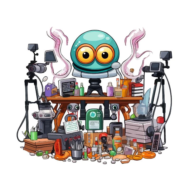 Kreativer Gadget-Workshop Alien