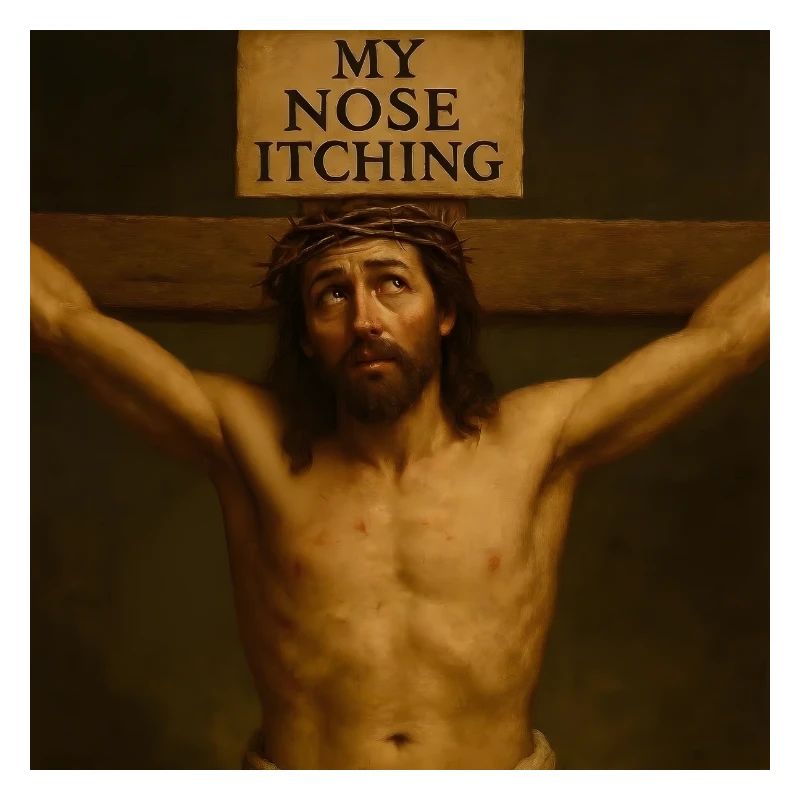 Nose itching on the lower back