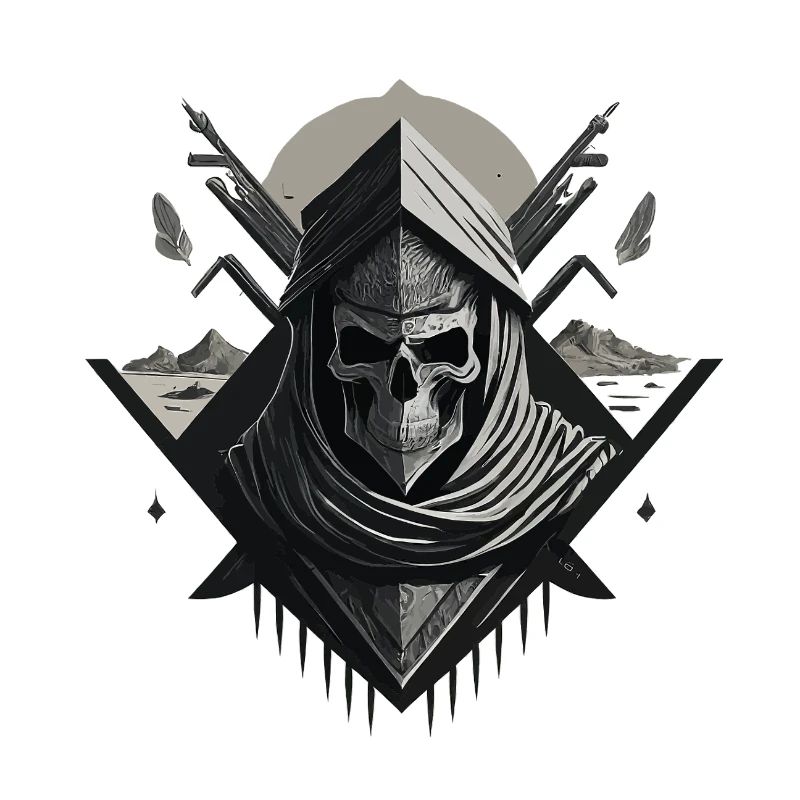 Desert Veiled Skeleton