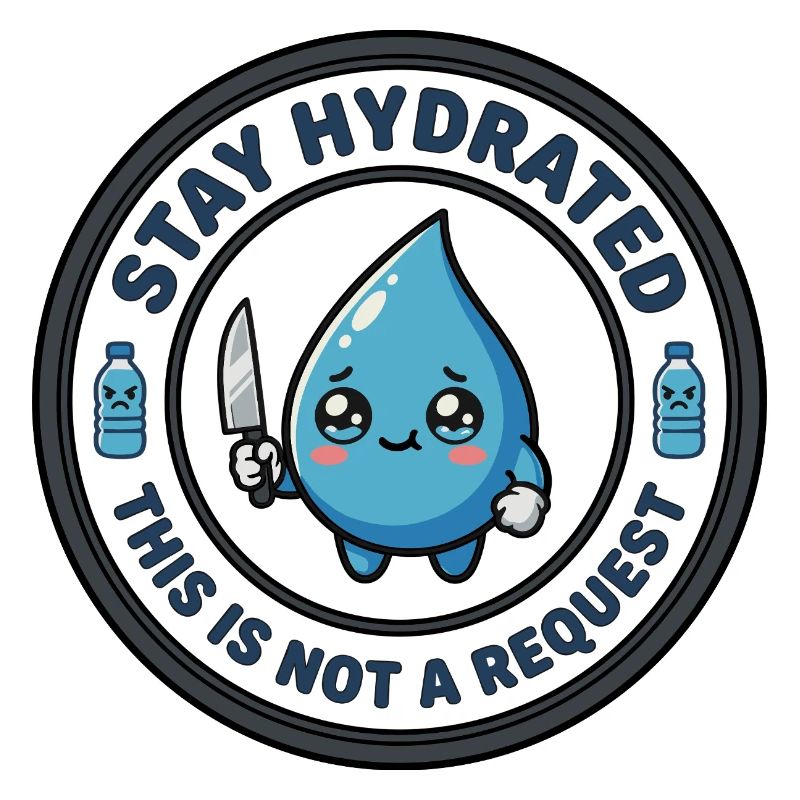 Reste hydraté, tueuse mignonne