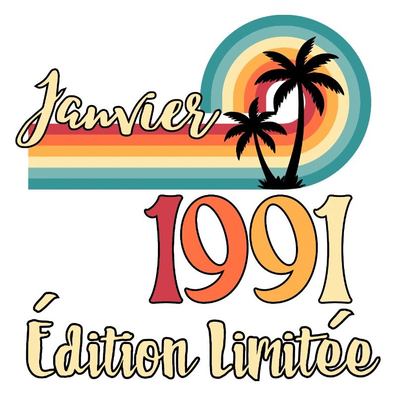 Janvier 1991 – Édition limitée rétro