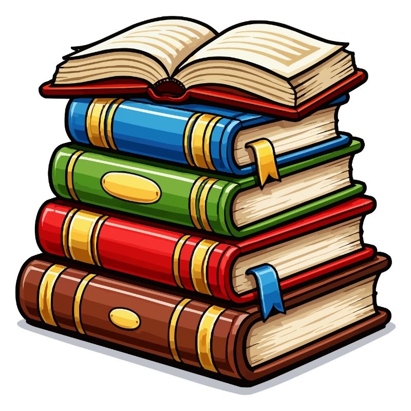 Stack of books book