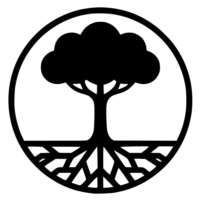 Baum des Lebens Silhouette
