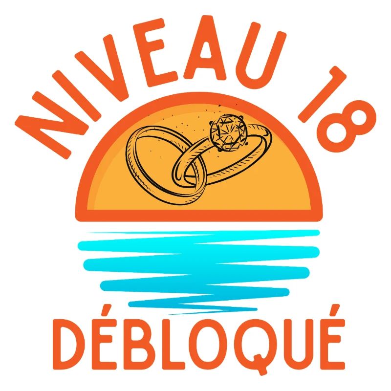 Niveau 18 Débloqué, une touche créative et joyeuse