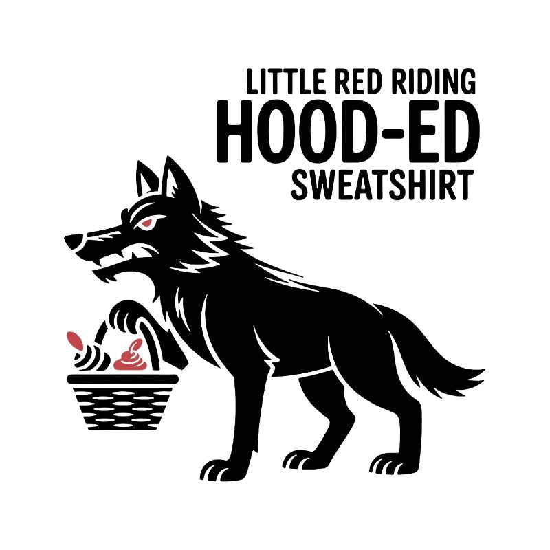 Märchen Wolf mit Korb