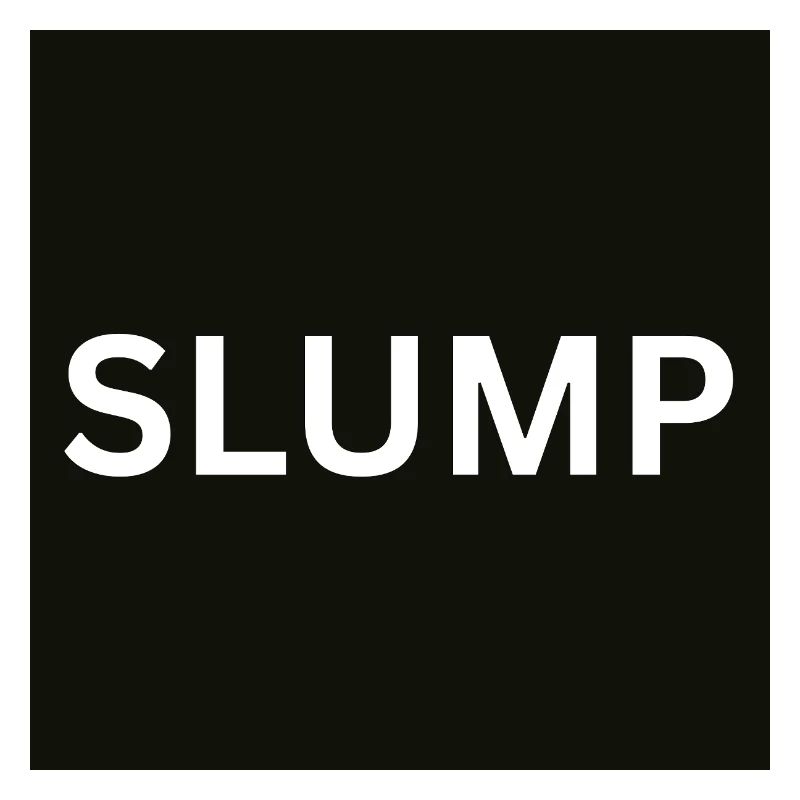 Slump Bold Text on Black