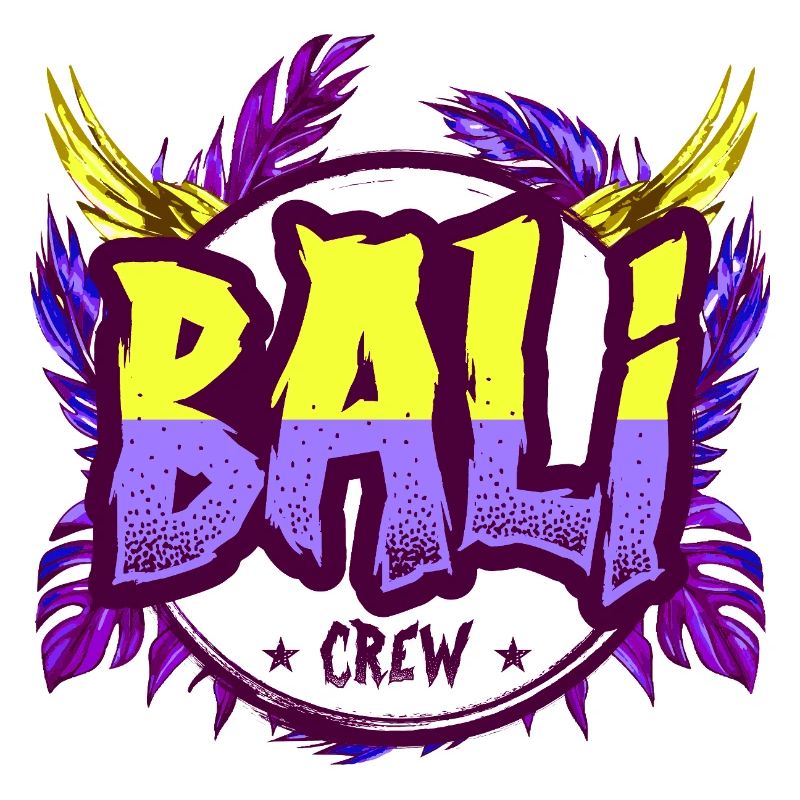 Équipage de Bali coloré