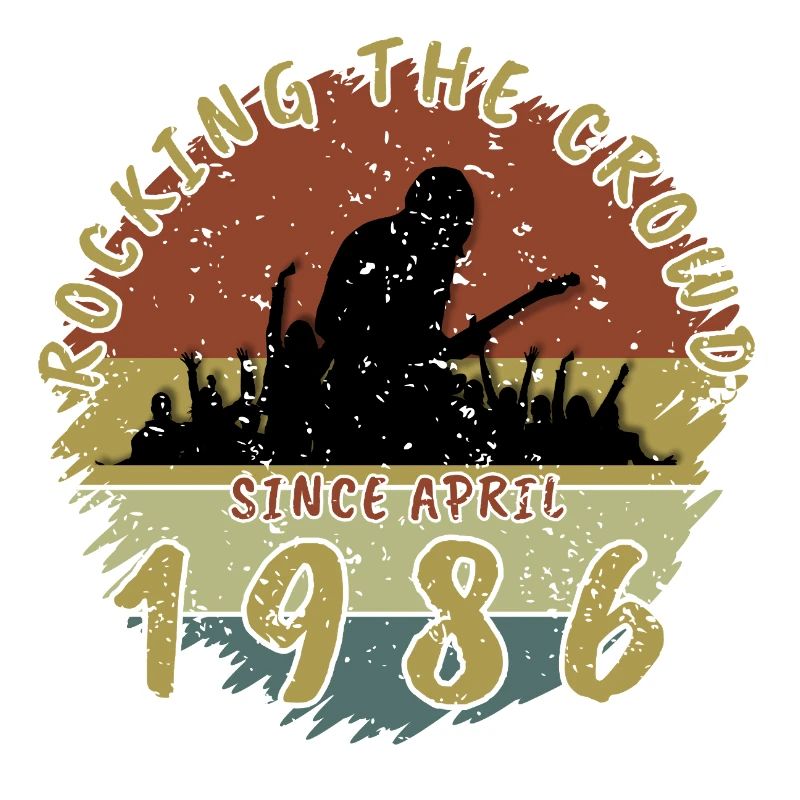 40. Geburtstag Rocking the crowd GIT 04/1986