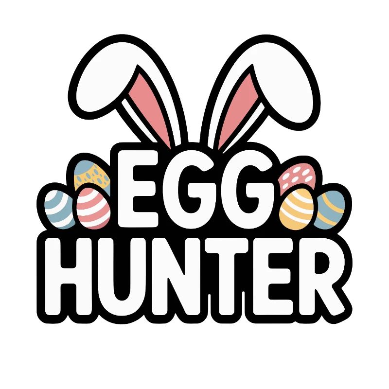 Egg Hunter Bunny – Easter Design