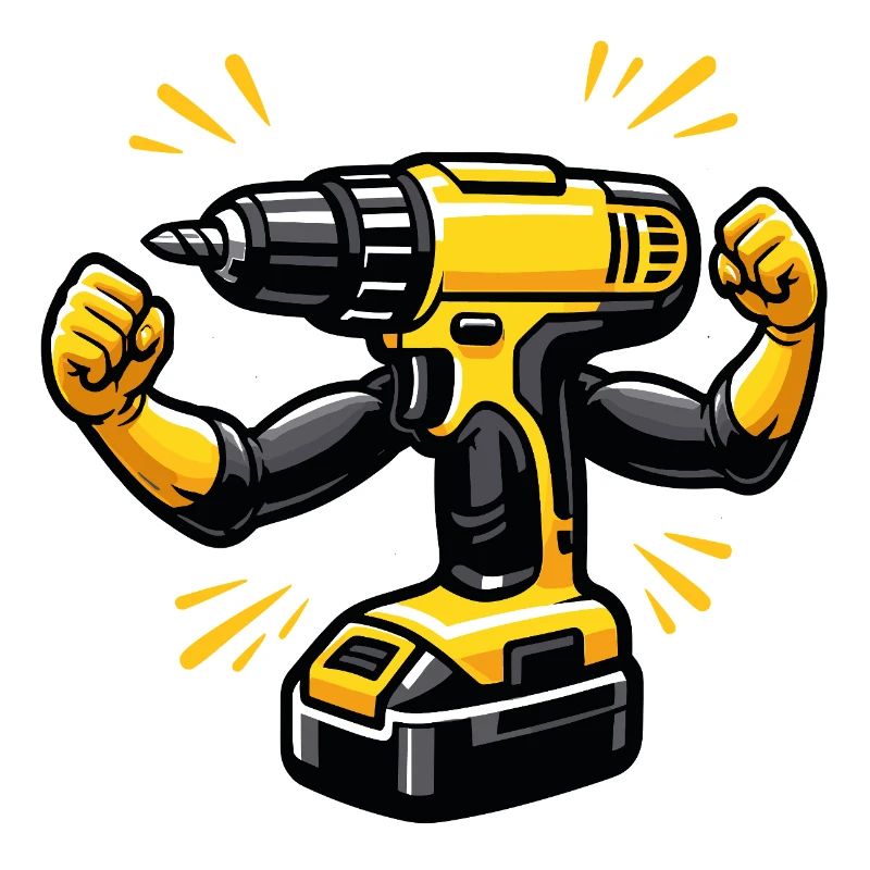 DIY funny cordless drill
