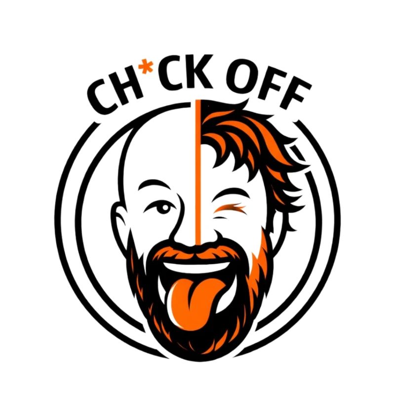 Funny Beard Logo Edgy Graphic Tee Gift for Men 