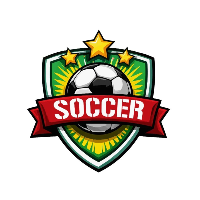 Fußball Shield mit Banner