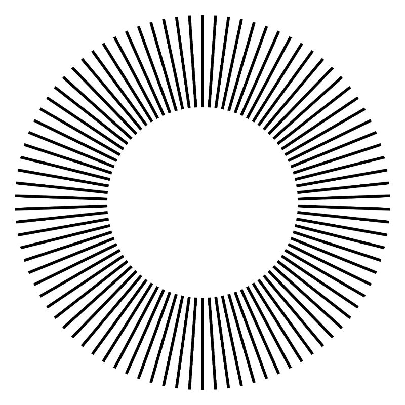 lines circle composition design