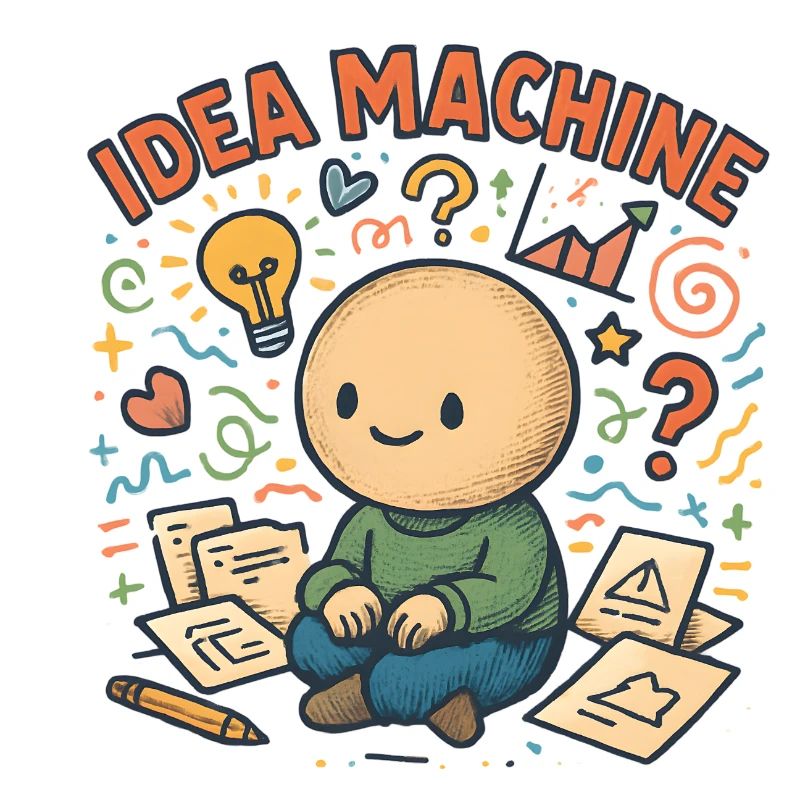 Machine à idées : Jeu créatif du cerveau