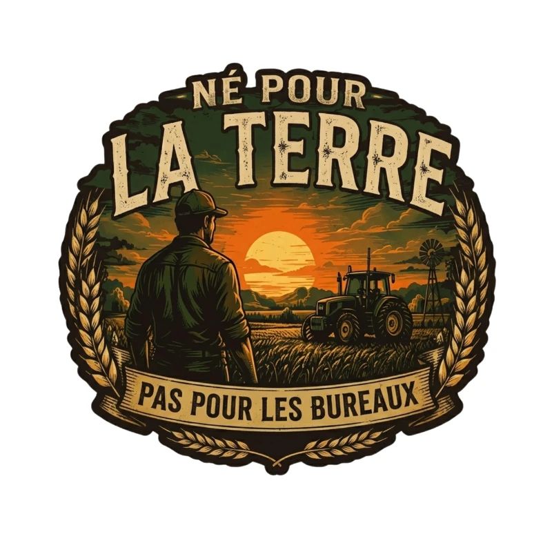 Né pour la Terre, pas pour les bureaux