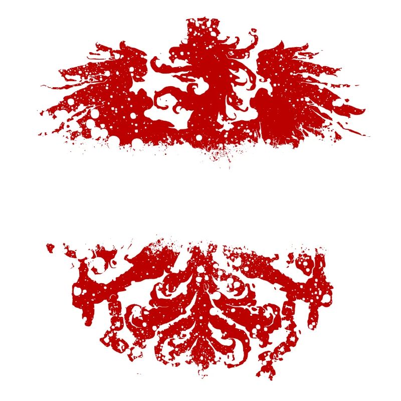 German eagle Austria red-white-red