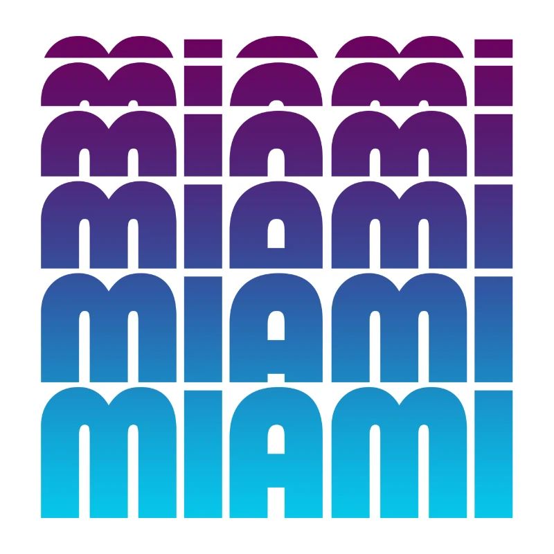 Miami Grid Gradient