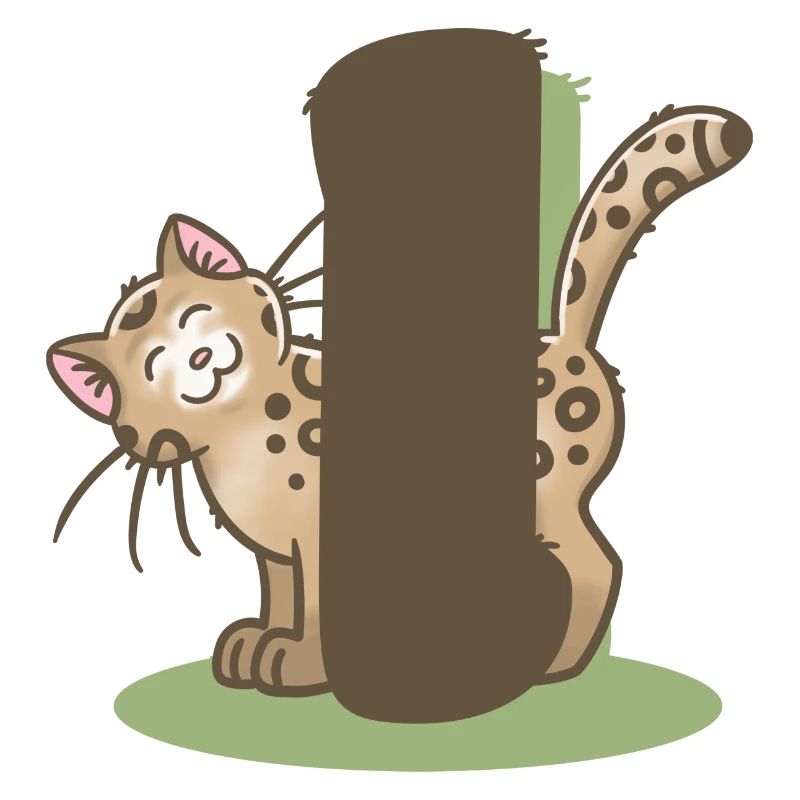 Katze Buchstabe I