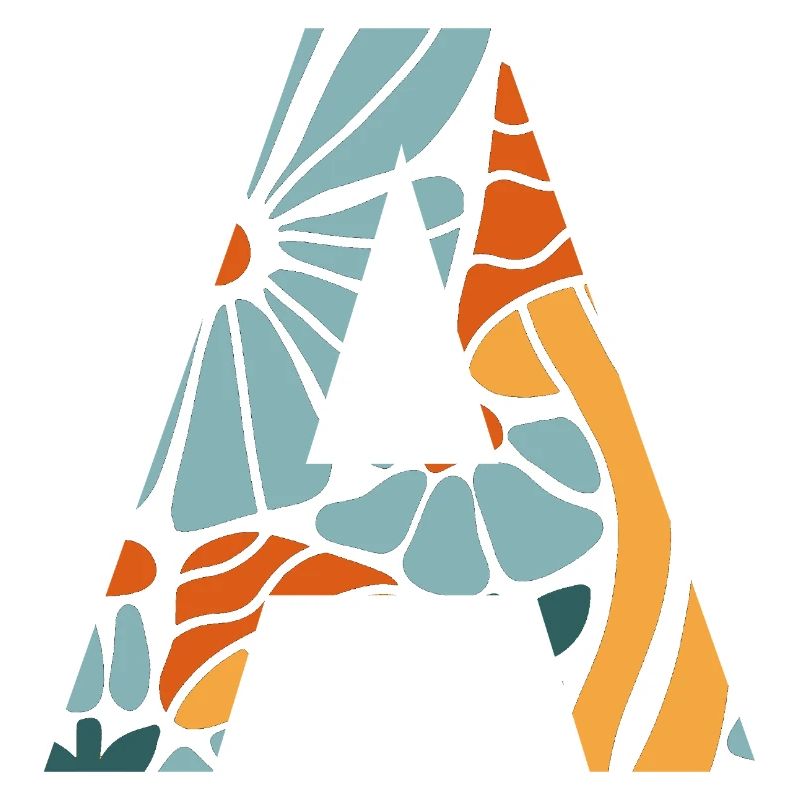 Groovy Blume Brief Geschenkidee