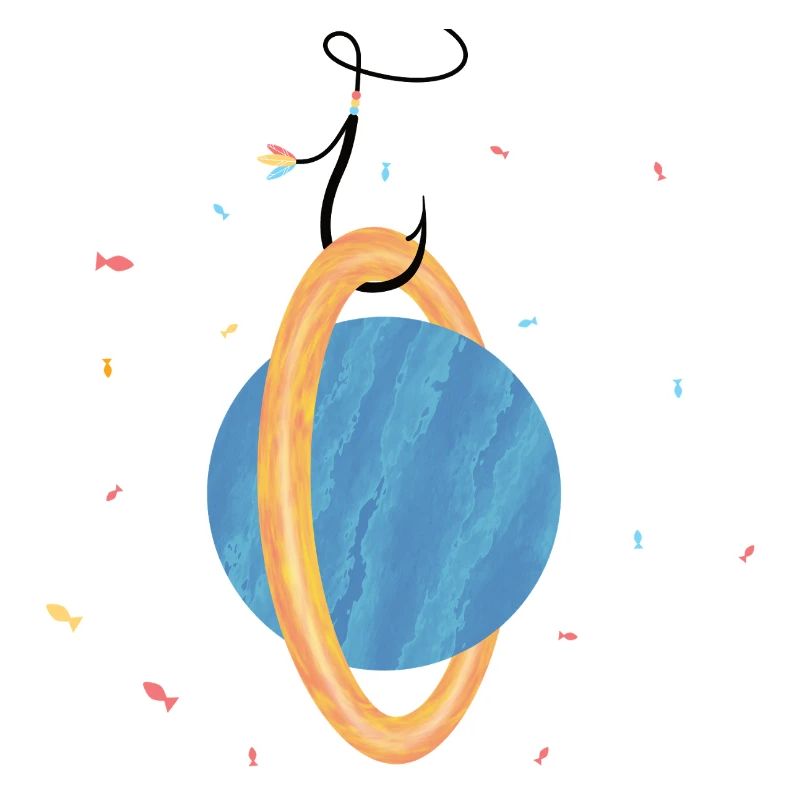 Planet on the hook (3/3)