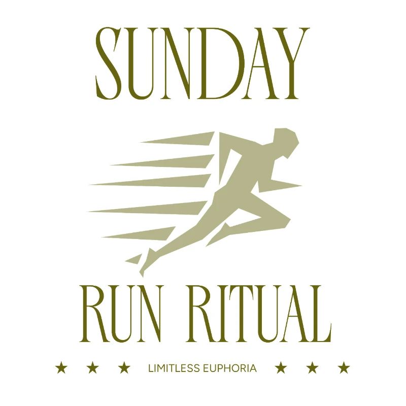 Coureur - Rituel de la course du dimanche