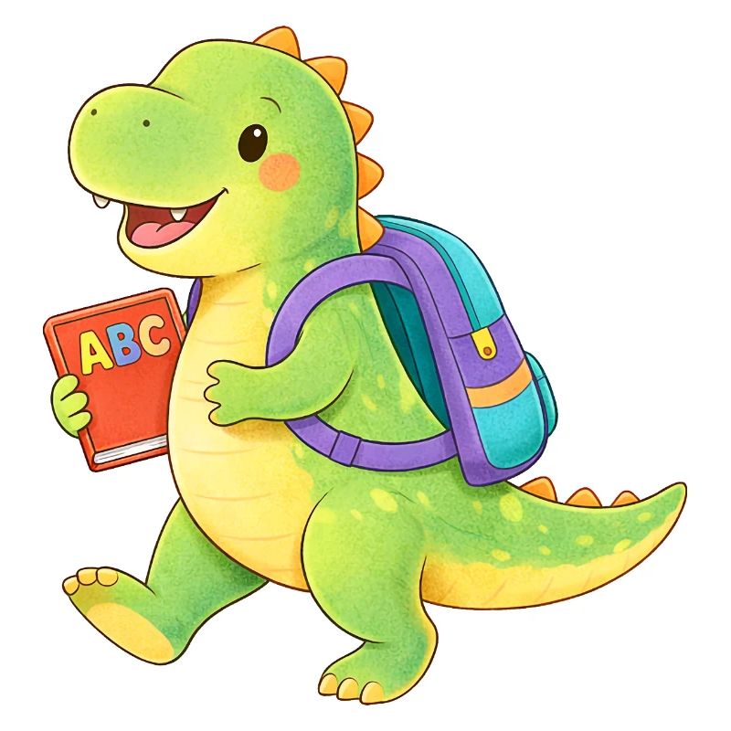 Dino Schulstart ABC Buch