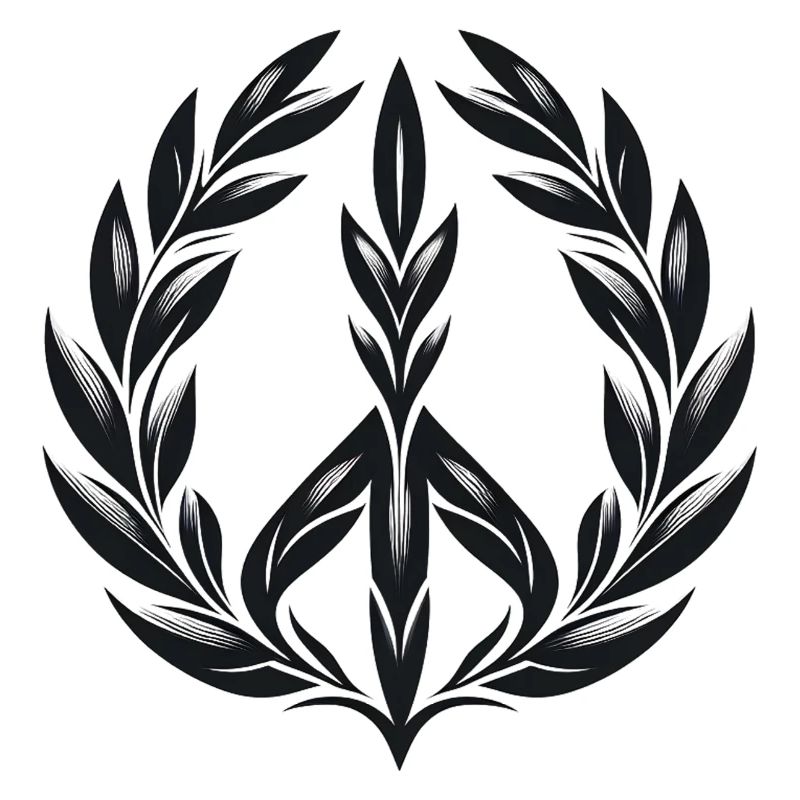Laurel Wreath Peace