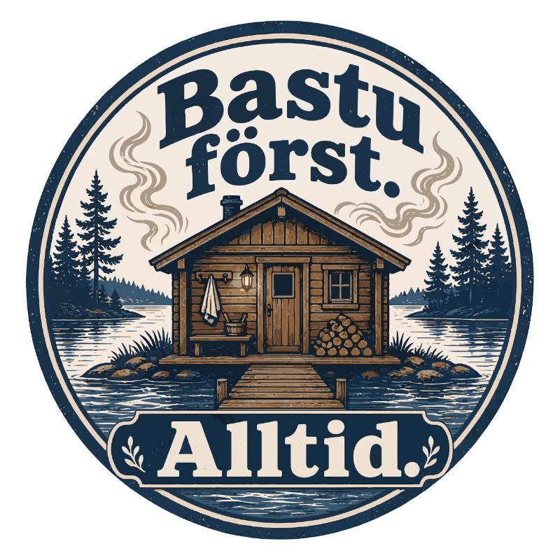 Sauna First Always Swedish Humor