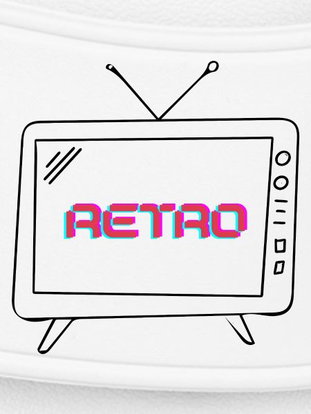 Retro Neon Glitch