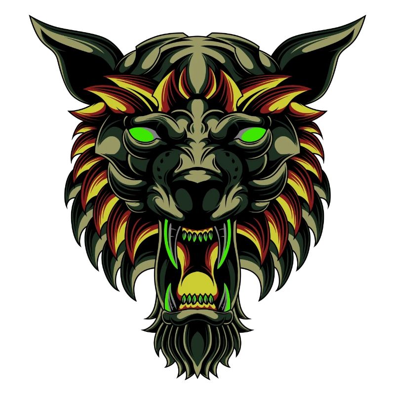 Wolf Tshirt, Wolf Lover Tshirt Werewolf