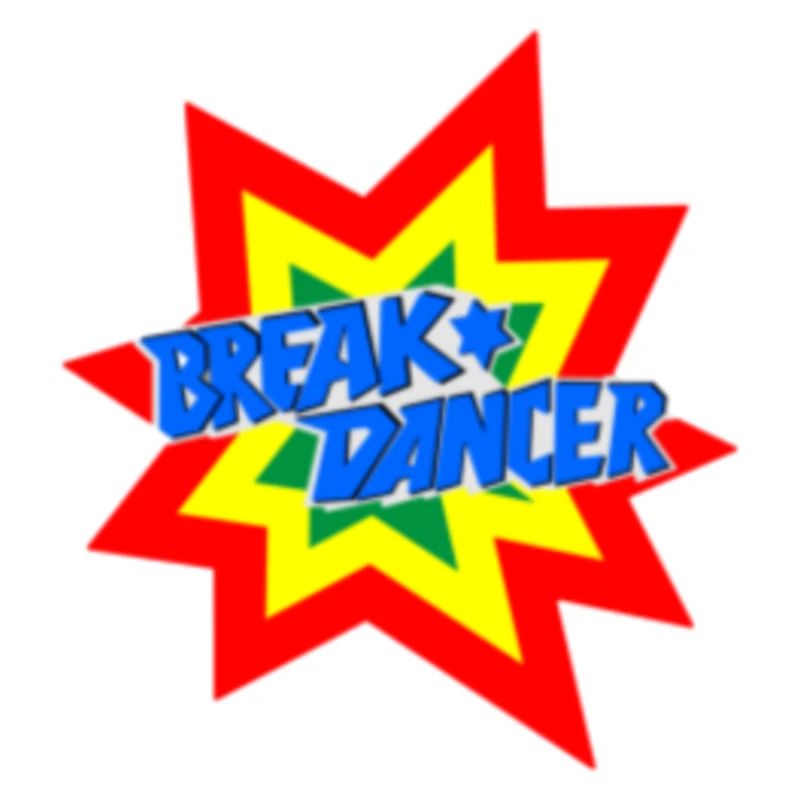 Design de motif breakdancer vivant