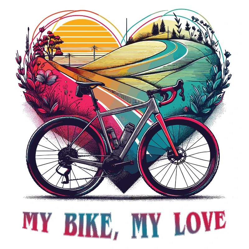 Mon vélo, mon amour. Saint-Valentin 2024