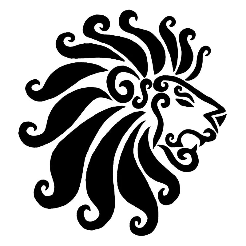 Schwarzer Löwe